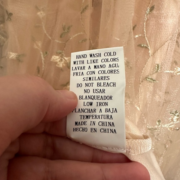 New Maniju formal/prom dress - size large - Picture 7 of 7